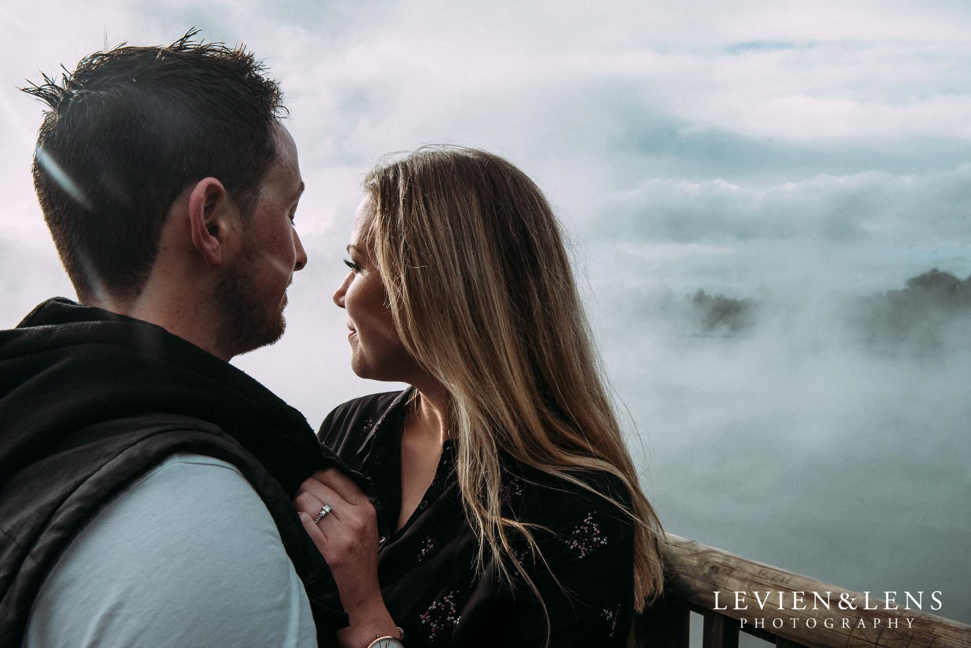 Redwood Forest - Lake Rotorua engagement session {Waikato - Bay of Plenty wedding photographers}