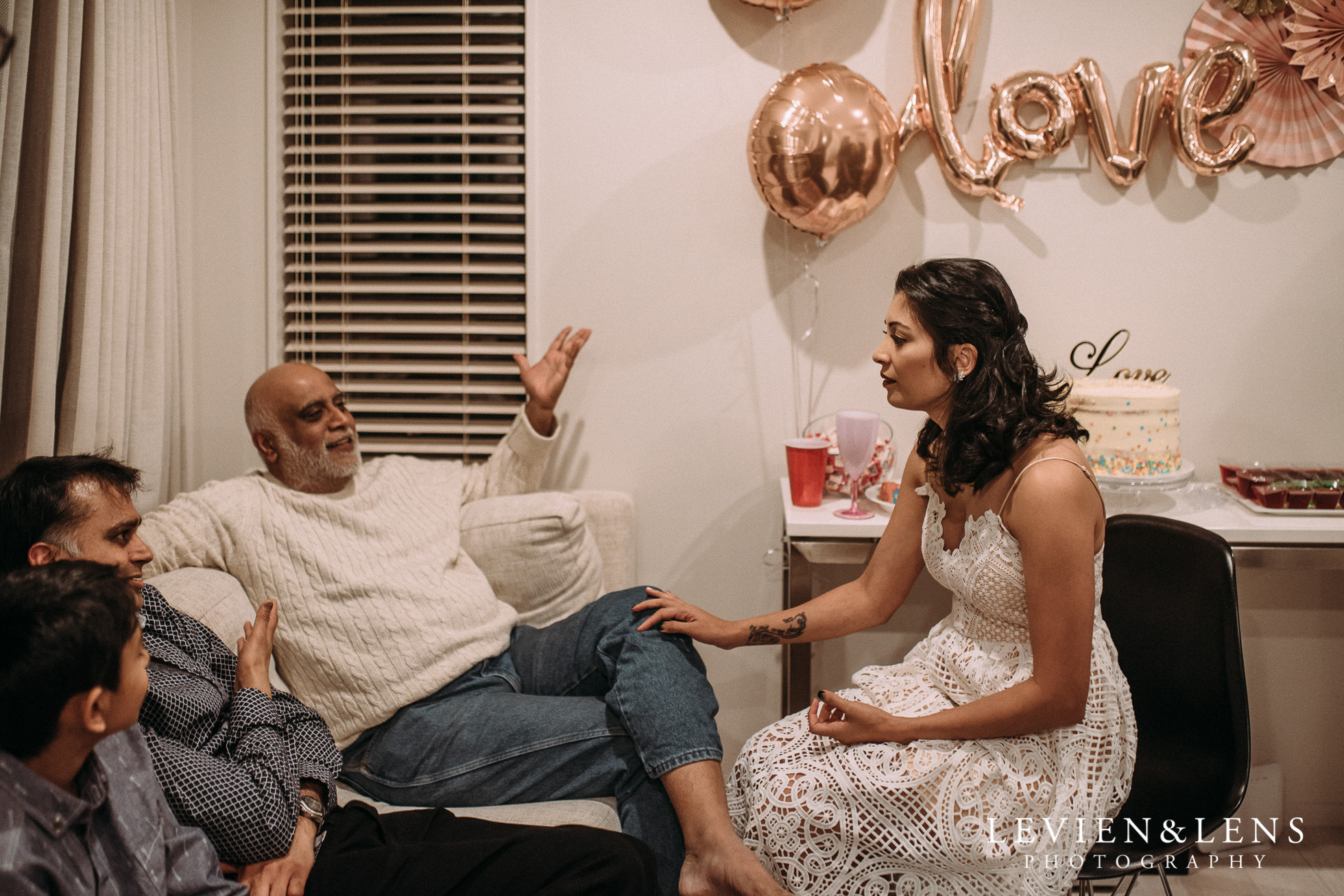 Karaka - South Auckland in-home Engagement Party {New Zealand wedding photographers}