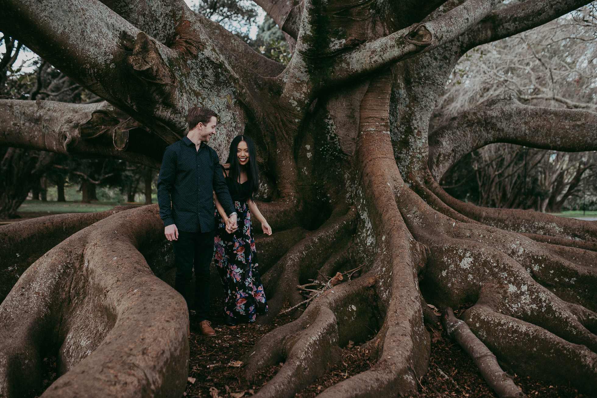 Auckland Domain engagement session {New Zealand wedding photographer}