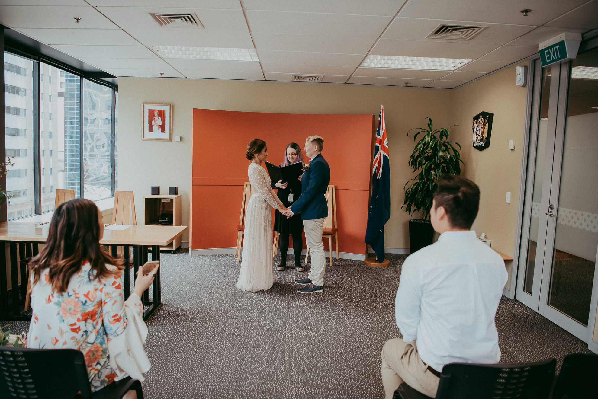 Auckland City Elopement {New Zealand wedding photographers}