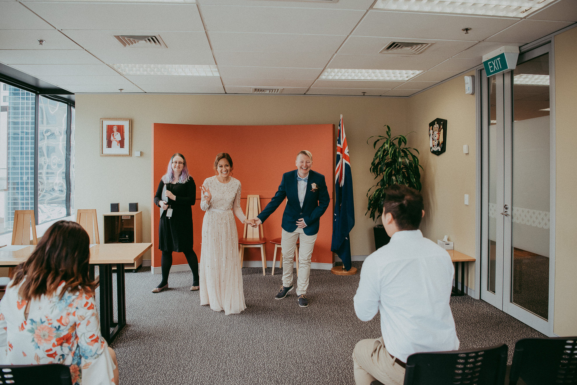 Auckland City Elopement {New Zealand wedding photographers}