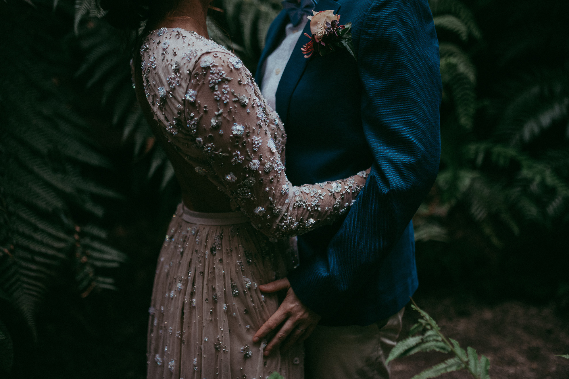 Auckland City WEDDING - Domain {New Zealand elopement-weddings photographers} Winter Gardens