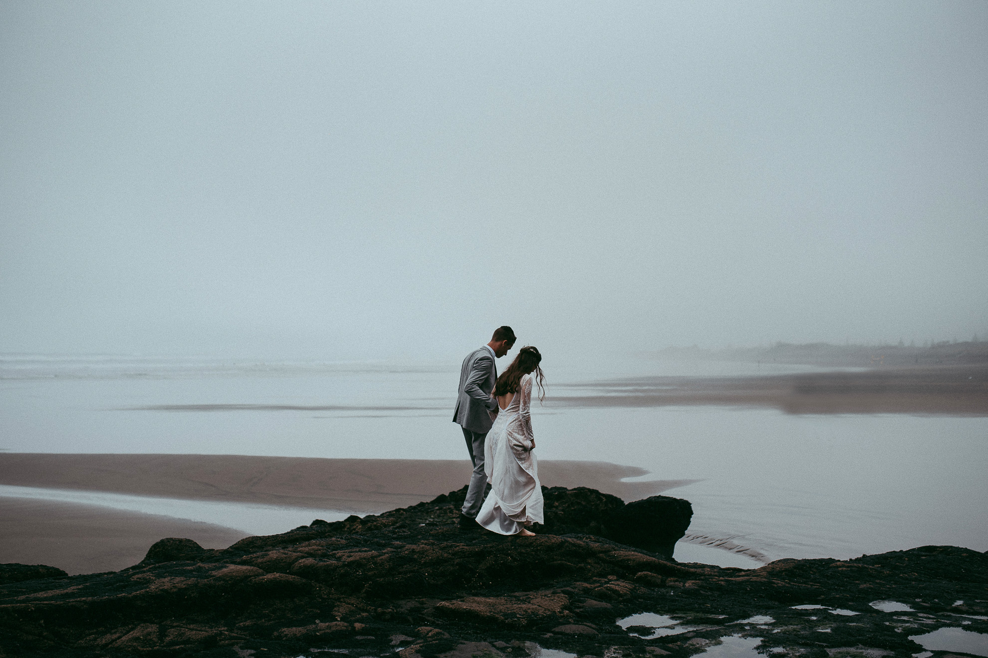 Muriwai Beach {Auckland first great wedding photographers} 