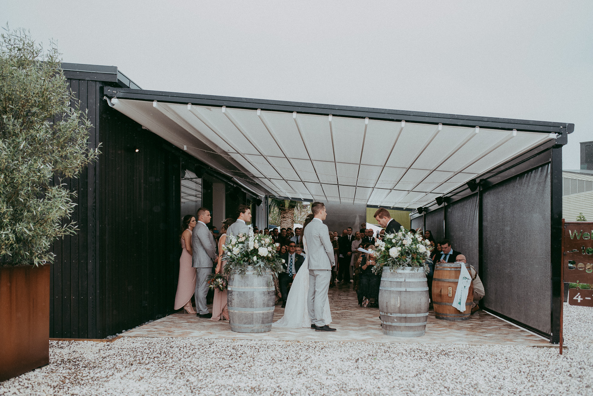 The Hunting Lodge Winery {West Auckland wedding photographers}