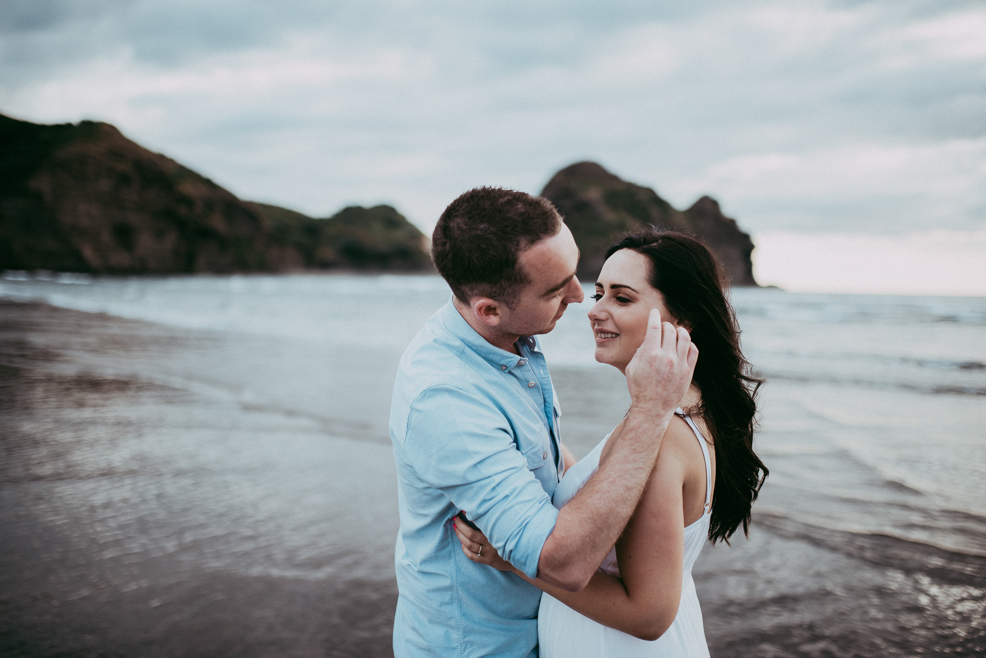 Piha Beach Pre-wedding | engagement session {Auckland wedding photographer - New Zealand}