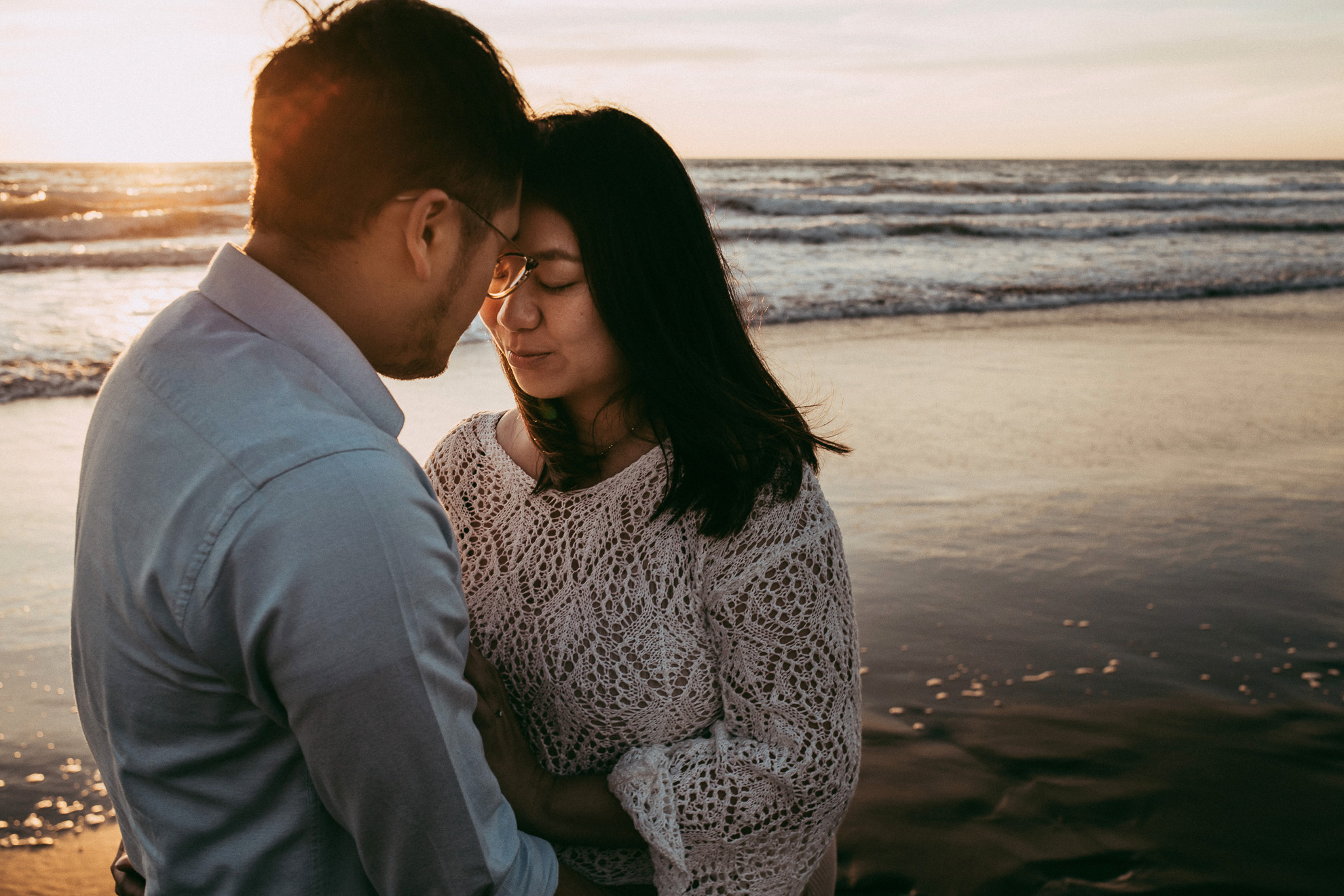 Sunset Couples Session {Auckland wedding photographer}