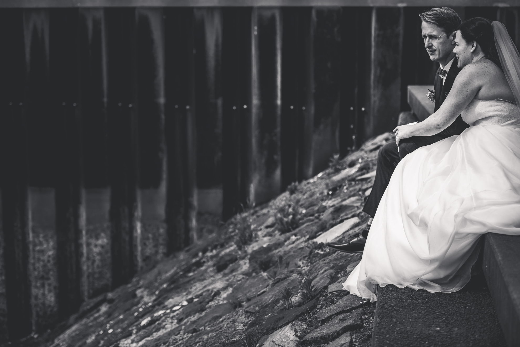 Auckland City wedding - candid documentary first wedding photographer