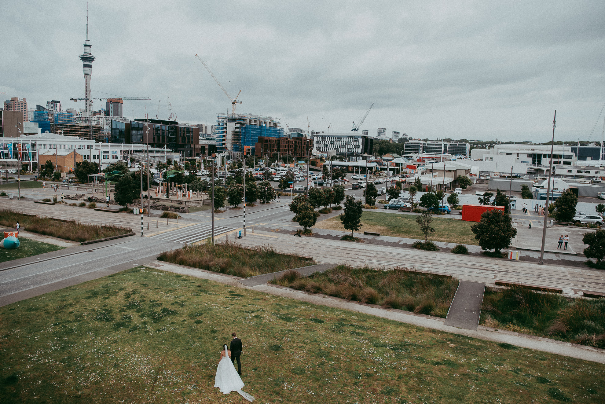 Auckland City wedding - candid documentary first wedding photographer