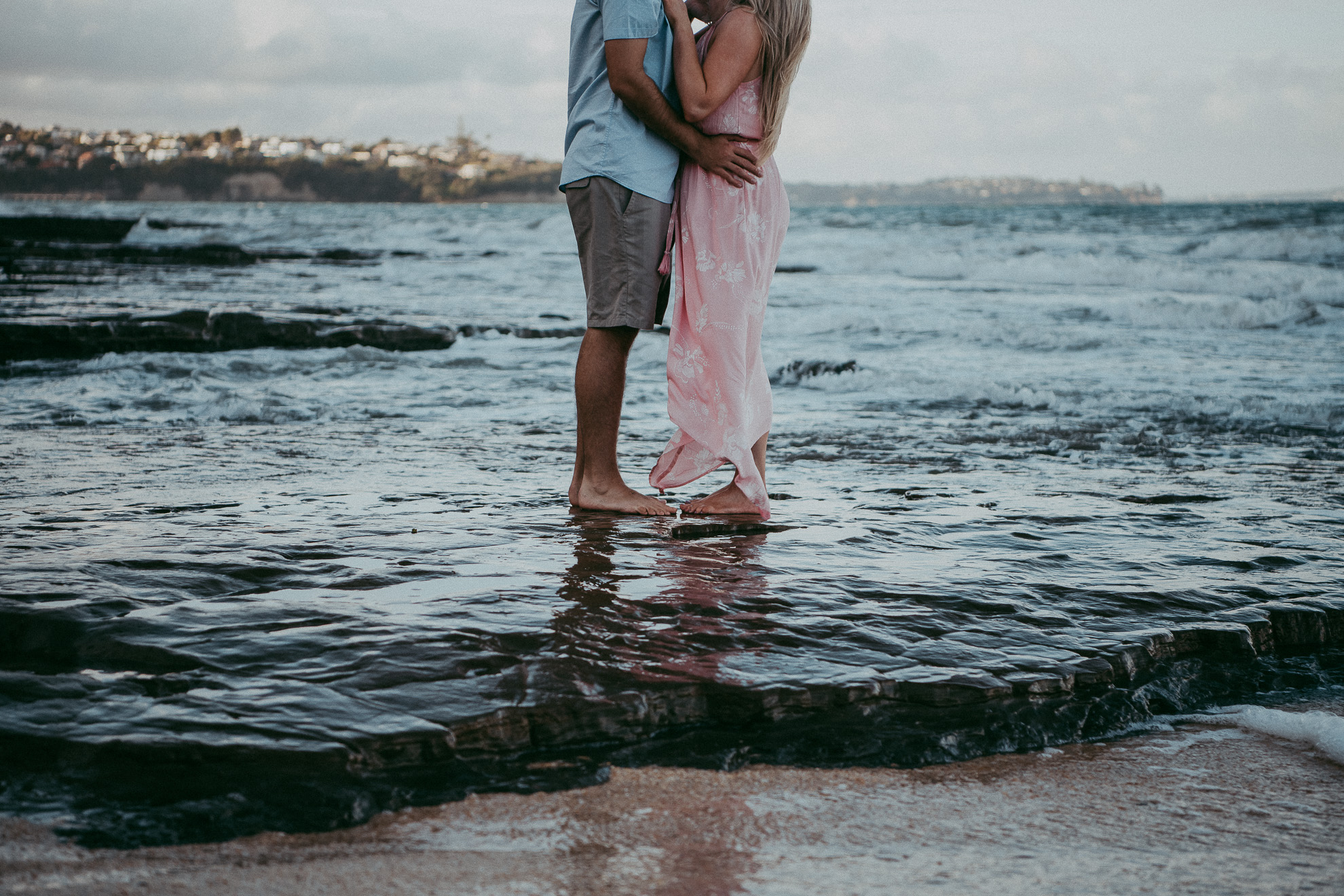 Campbells Bay Beach Engagement | pre-wedding photo shoot {North Auckland weddings photographer}