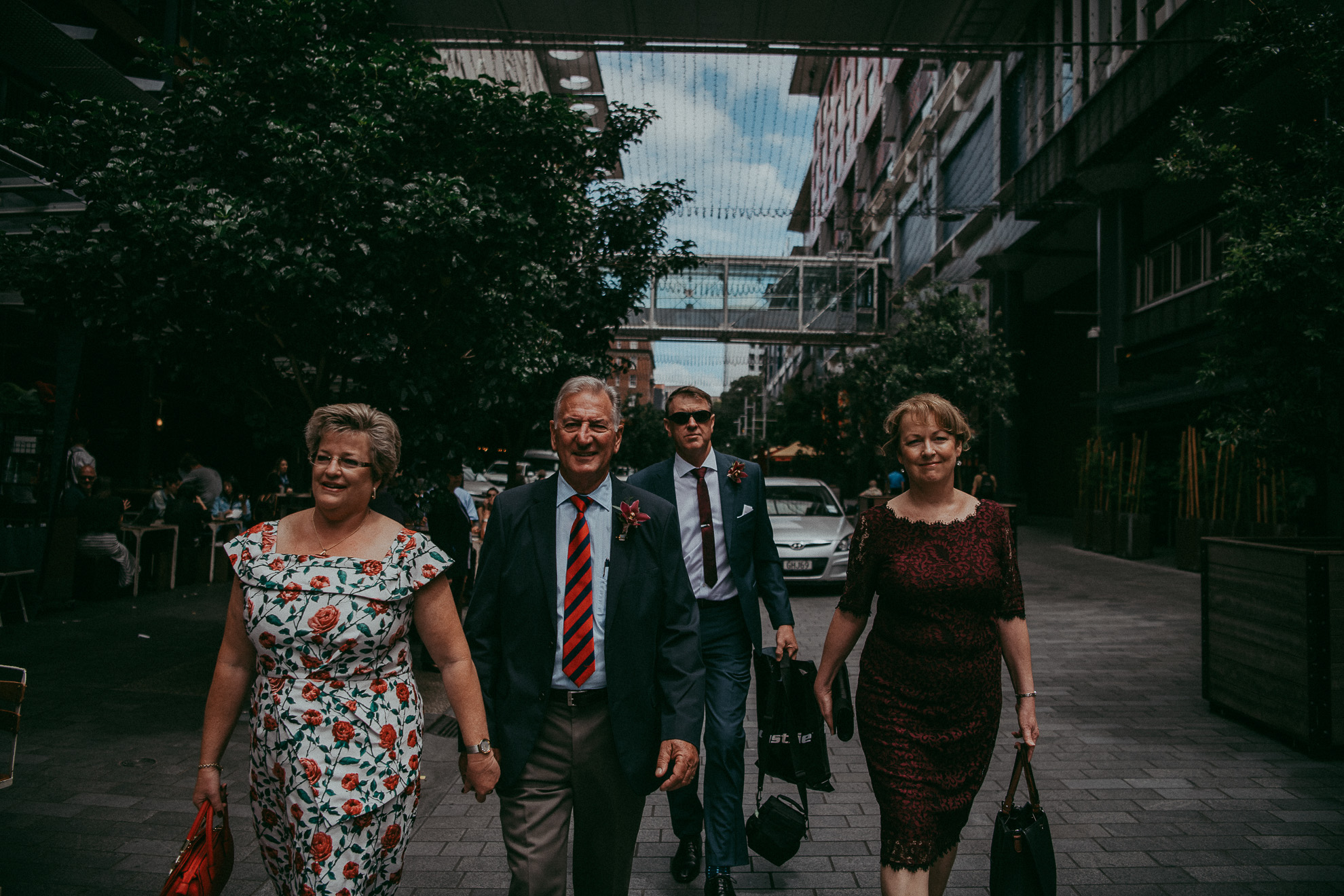 Auckland City + Domain elopement {New Zealand wedding photographer} 