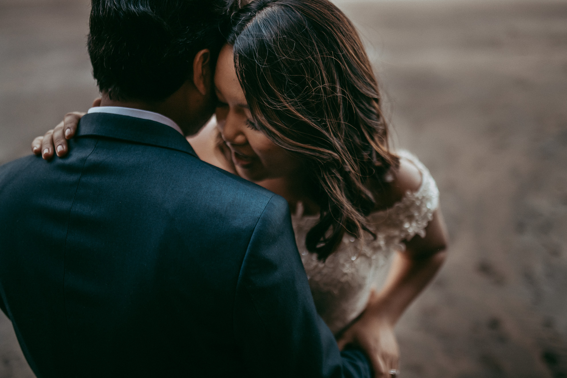 Muriwai Beach {Auckland} post-wedding photo shoot {New Zealand wedding photographer}