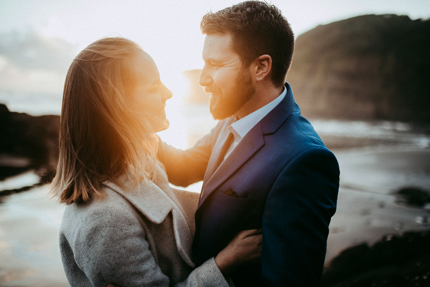 Winter engagement session Sneak Peek: Courtney and Jason {wedding photographers in Auckland}