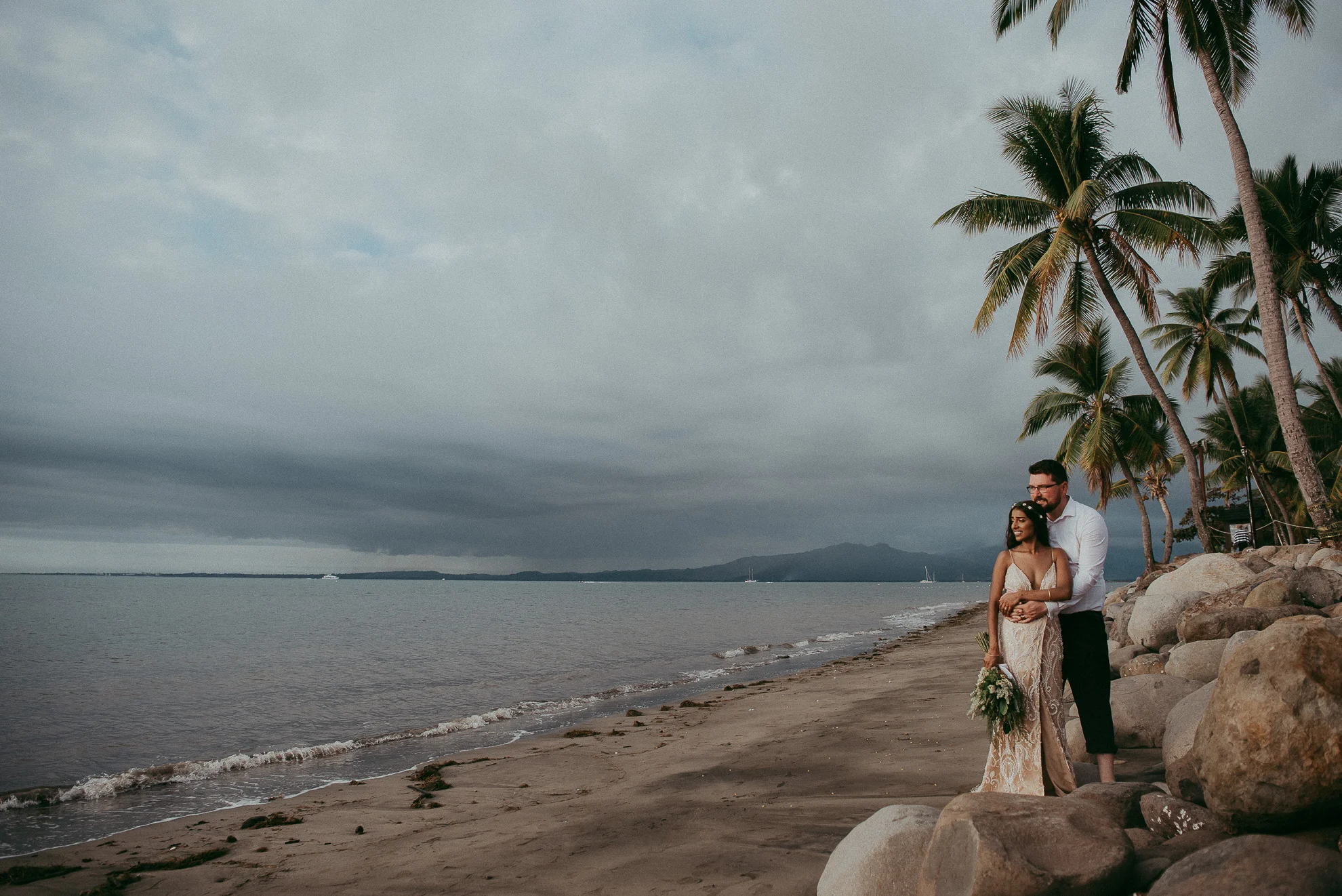Divya &amp; Gino, Fiji wedding