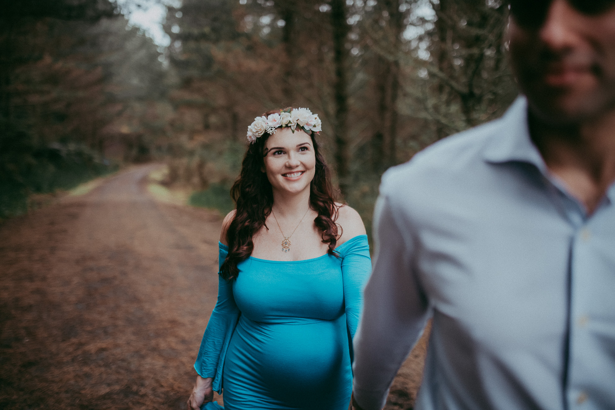 Auckland maternity photo shoot {pregnancy-baby-newborn photographer} forest+beach