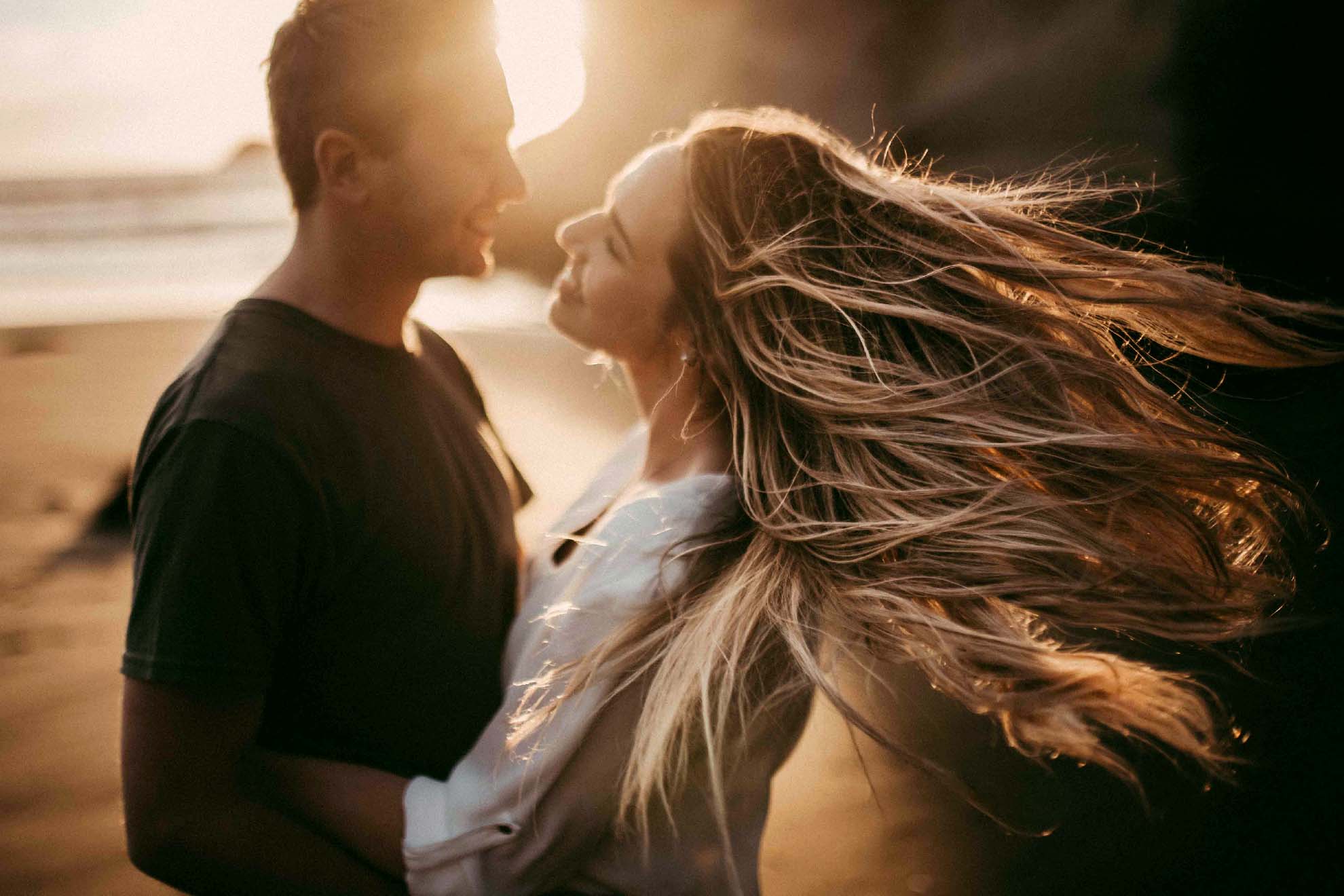 Moment - Beach engagement - Auckland wedding photographers