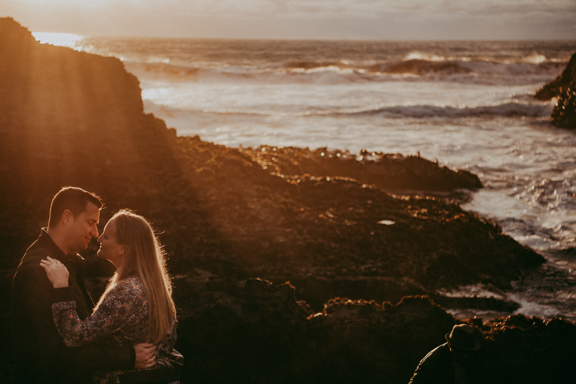 Engagement photo shoot - Piha BEACH {New Zealand pre-wedding photographer}