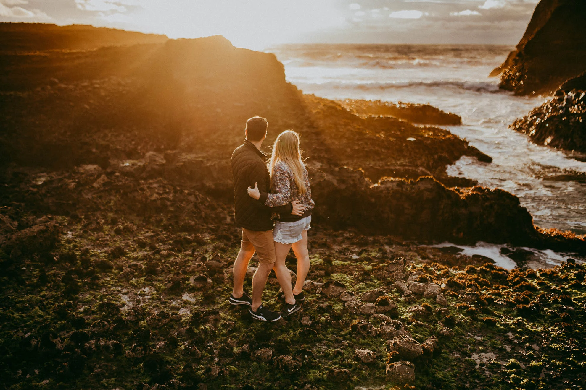 Engagement photo shoot - Piha BEACH {New Zealand pre-wedding photographer}