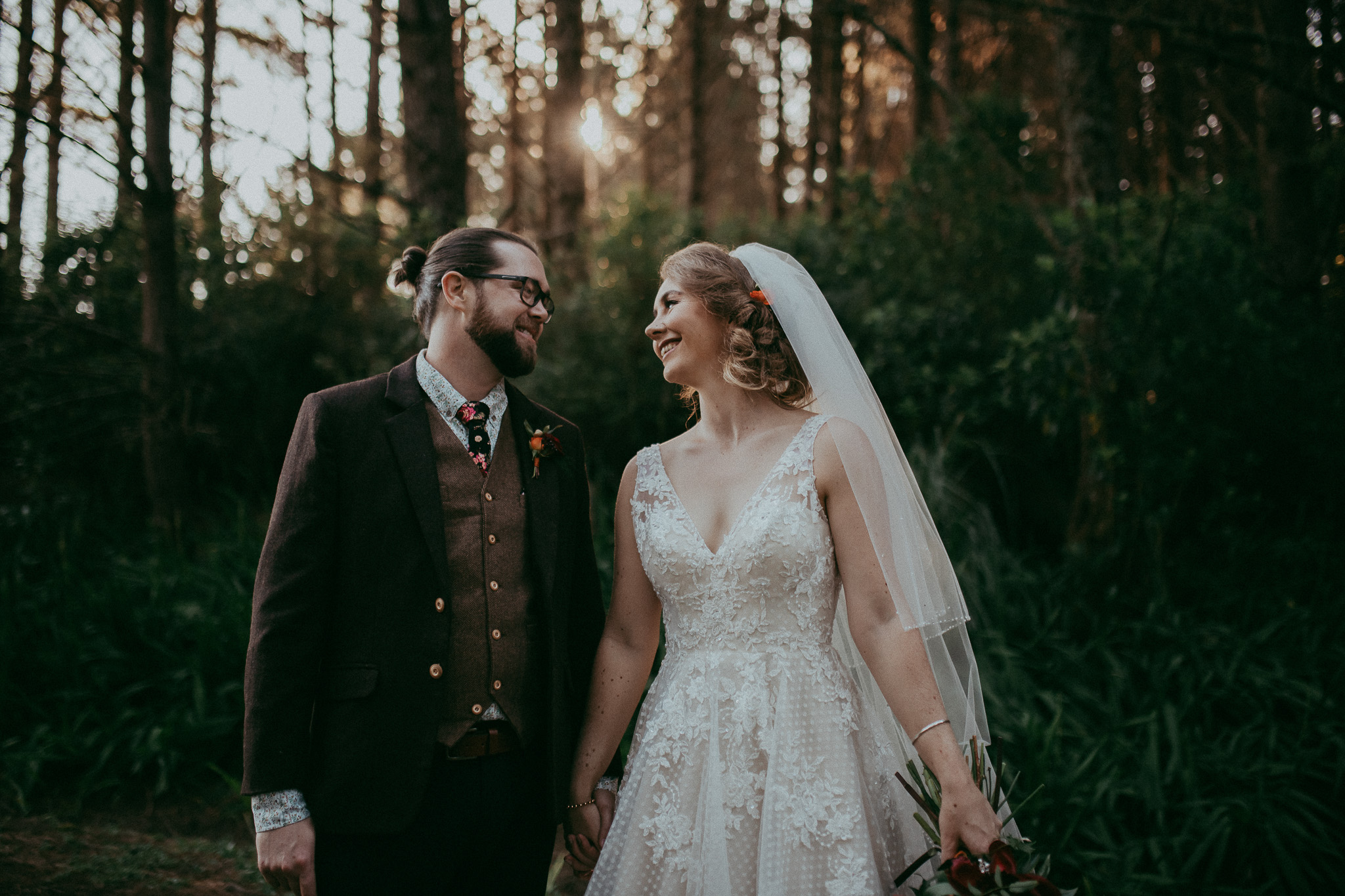 forest wedding - Auckland weddings best photographers