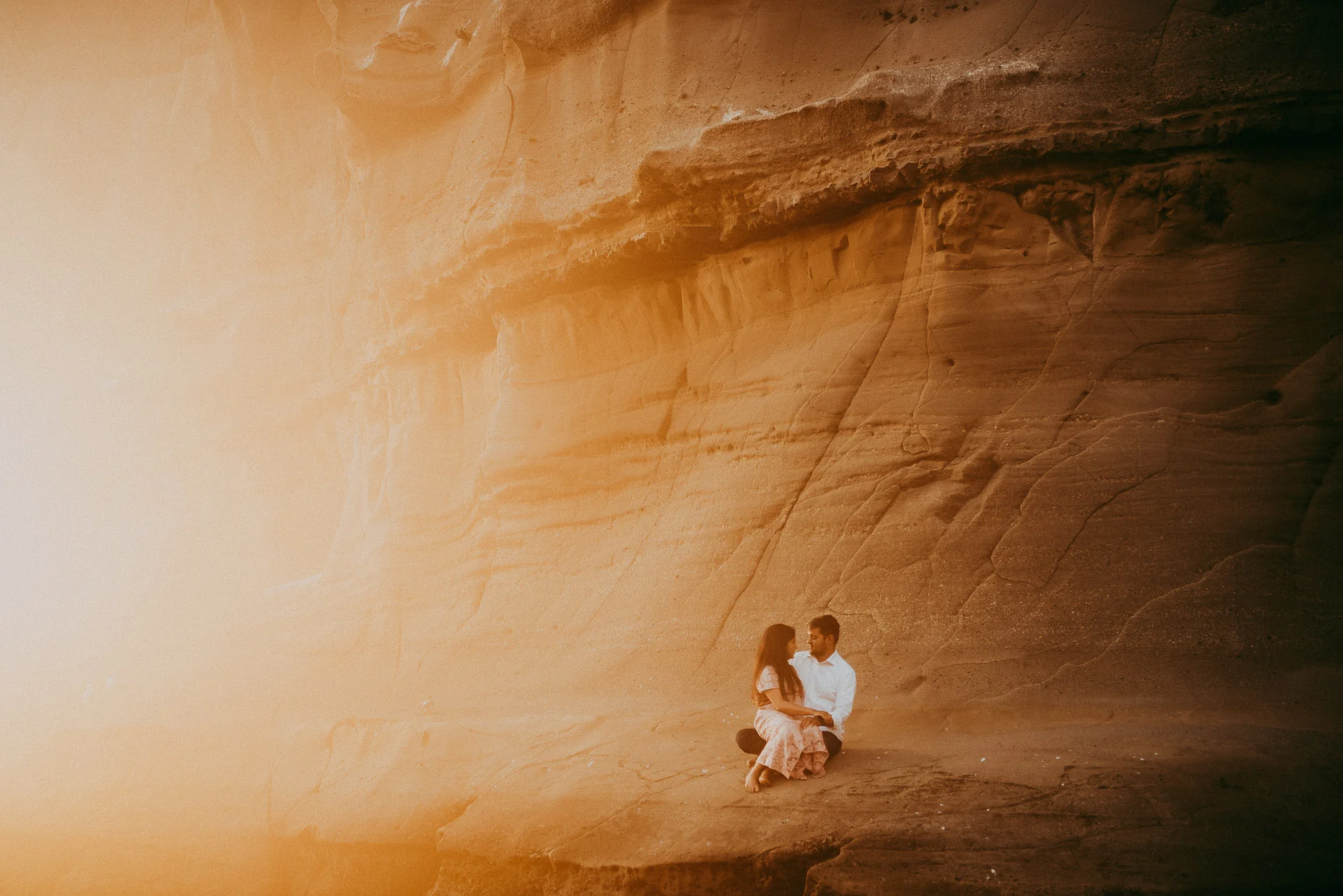 Muriwai Beach engagement session {Auckland wedding photographer}