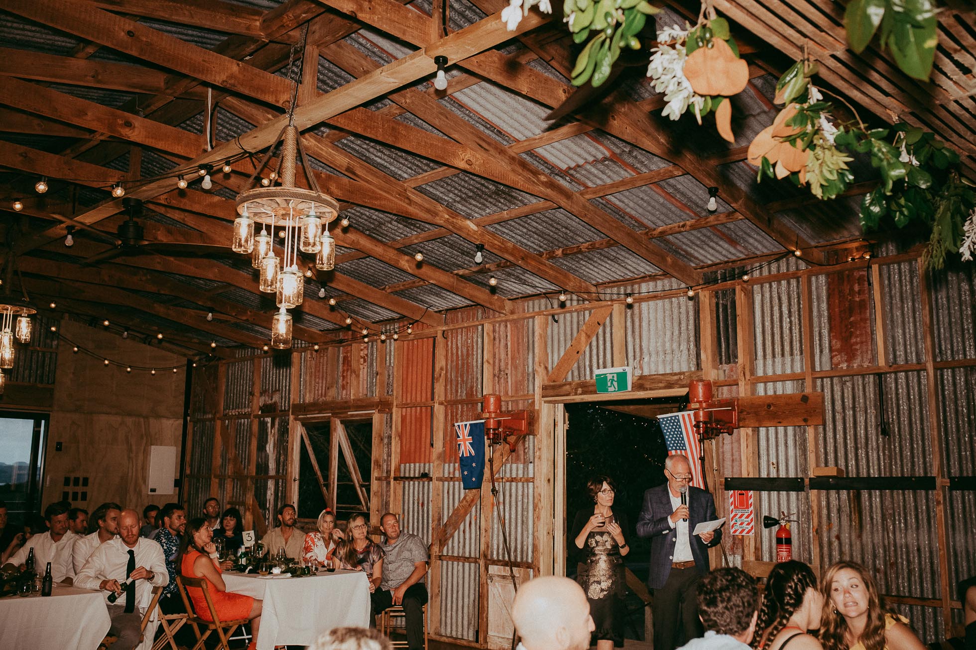 Auckland rustic wedding venue - Nocton Woolshed - barn shed