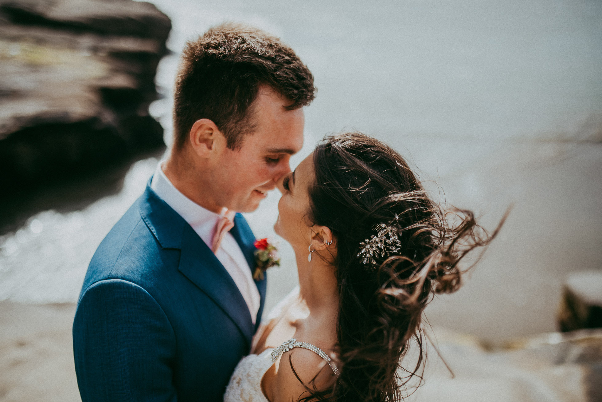 wedding photography - Muriwai Beach