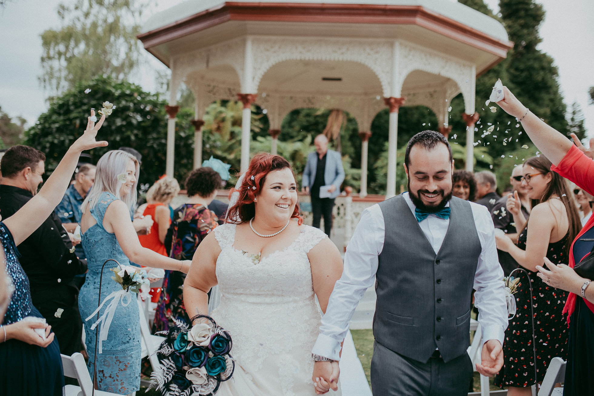 Rotorua Government Gardens - Blue Baths {Auckland documentary wedding photographer}