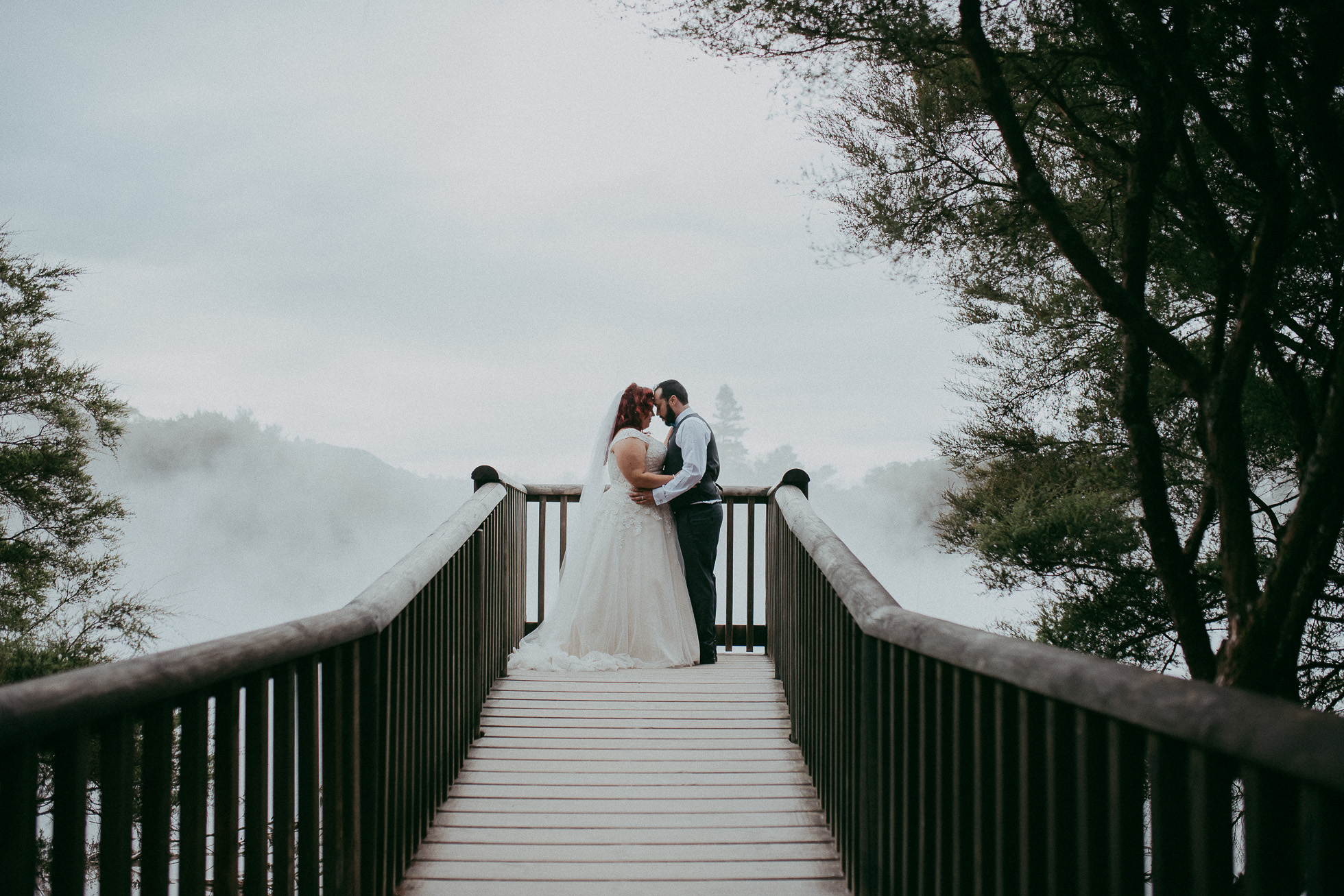 Rotorua Government Gardens - Blue Baths {Auckland wedding photographer}