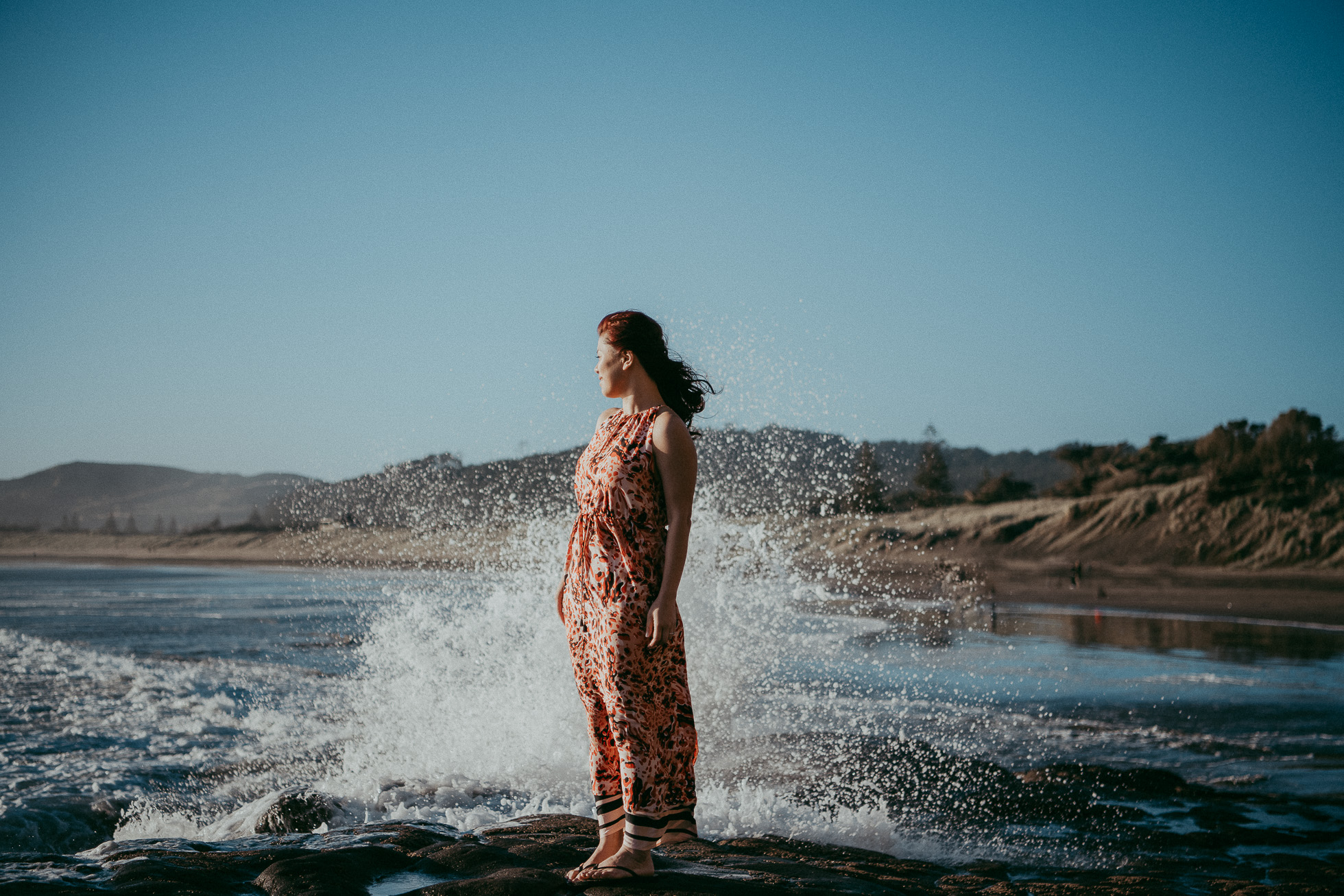 Muriwai Beach - Pre-wedding photo shoot in New Zealand {Auckland wedding photographer}