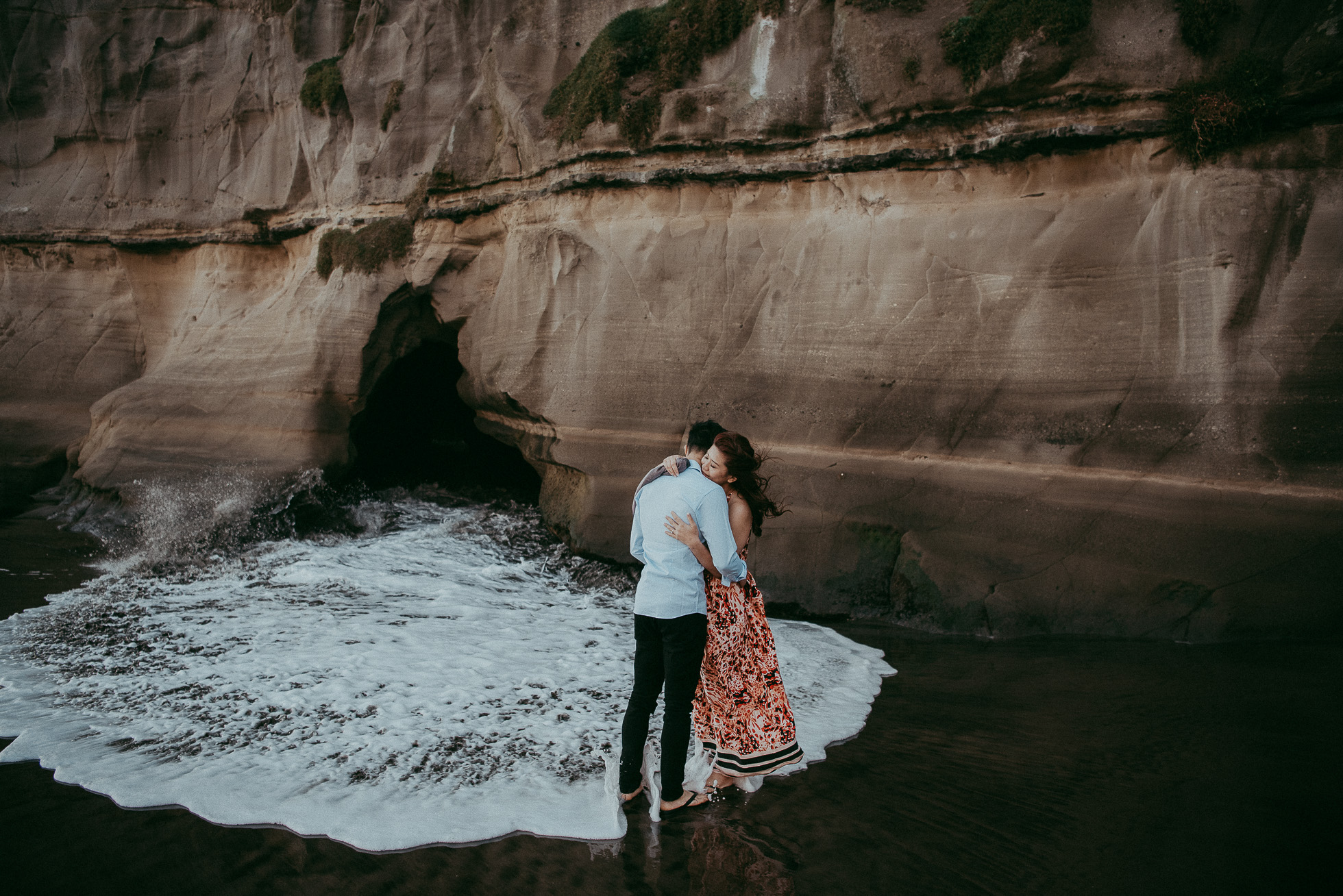 Pre-wedding West Auckland + Domain Auckland photo shoot {wedding | engagement photography}