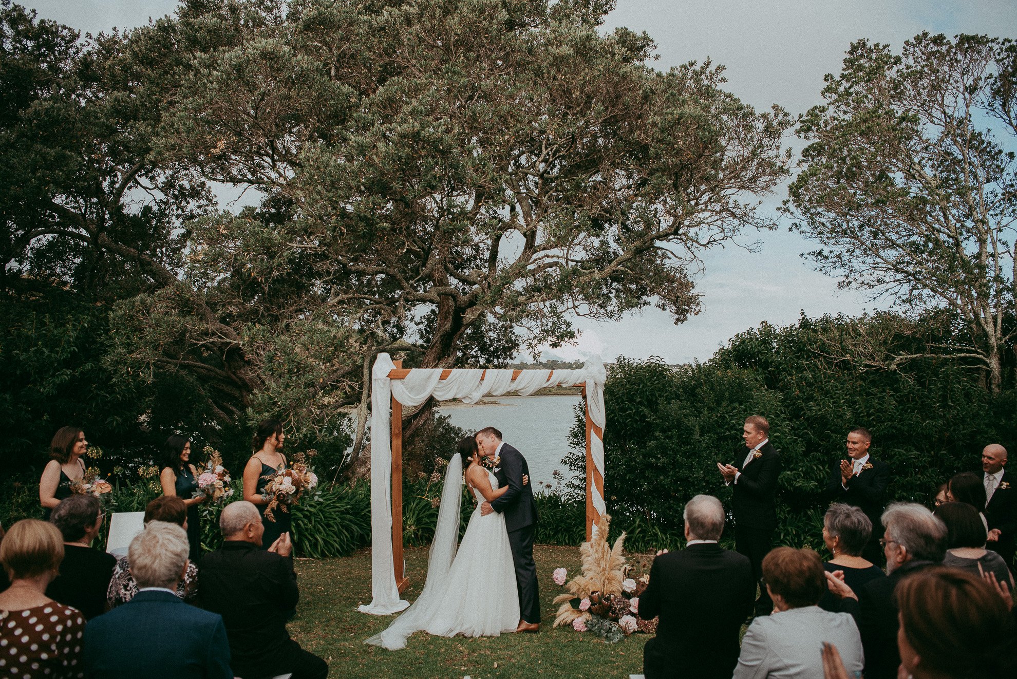 Orakei Bay - Kings Garden Cafe {Auckland wedding photographers}