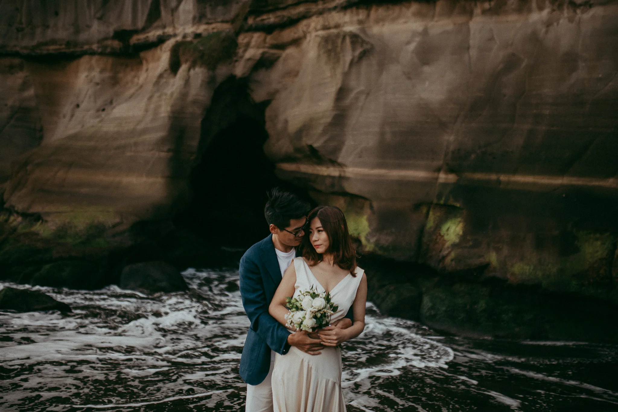Love and Light - Pre-wedding session in New Zealand {Auckland engagement photographer}