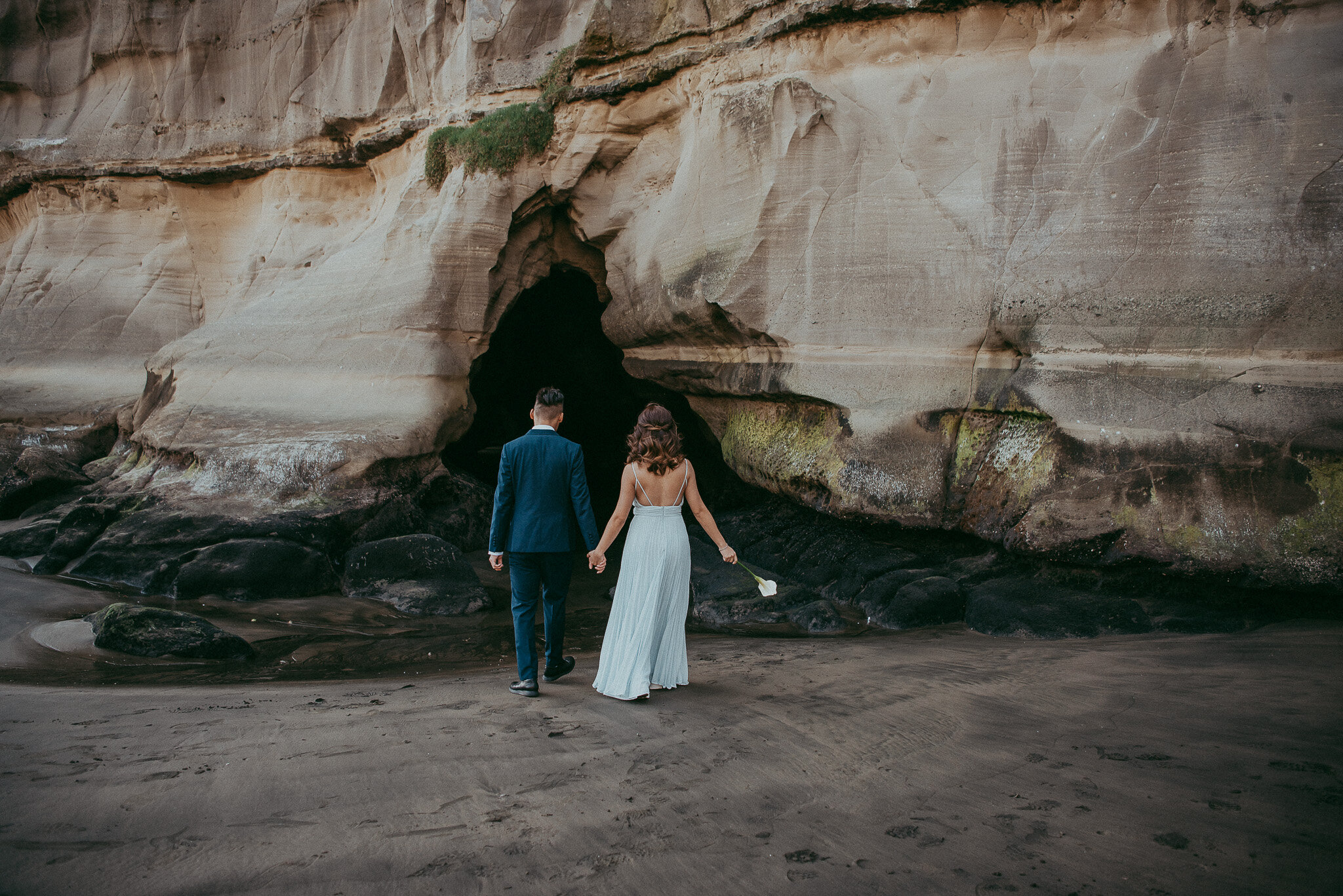 Karekare - Piha - Muriwai beach - West Auckland pre-wedding photography