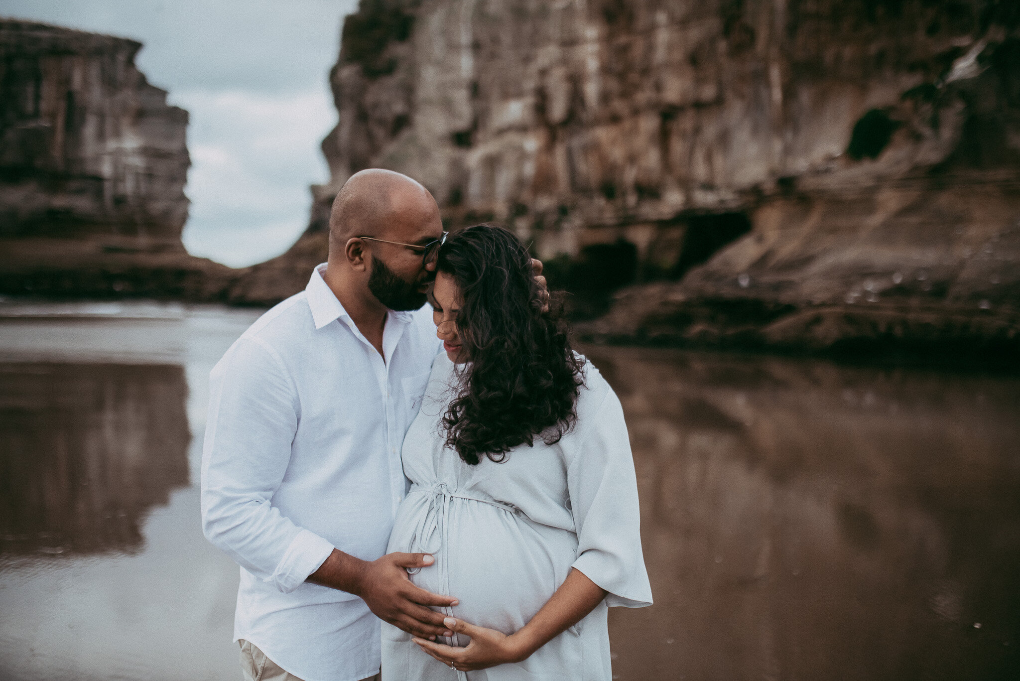 Muriwai Beach Maternity Session {Auckland family-wedding photographer}