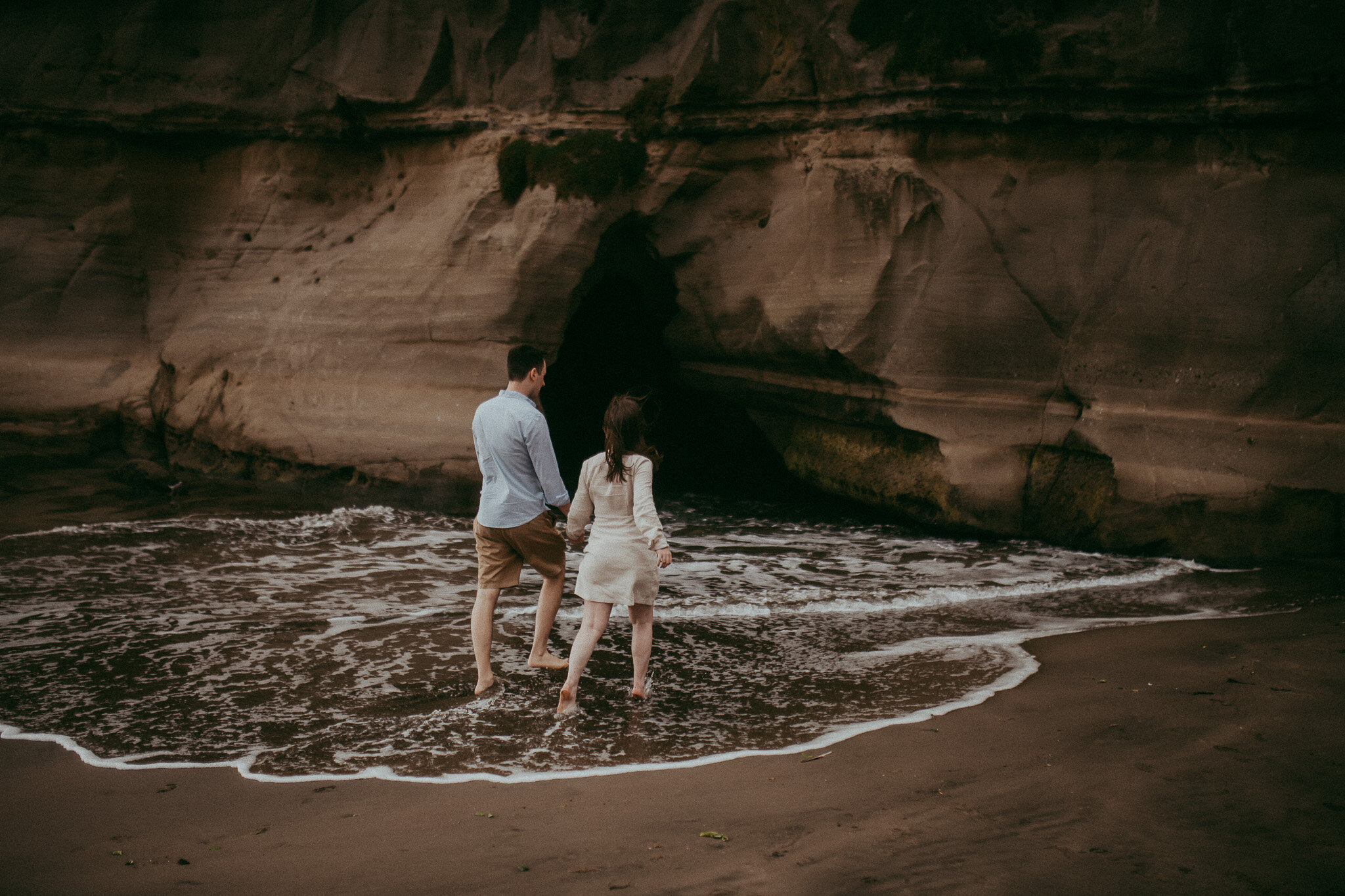 Emily &amp; Peter engagement shoot in Auckland