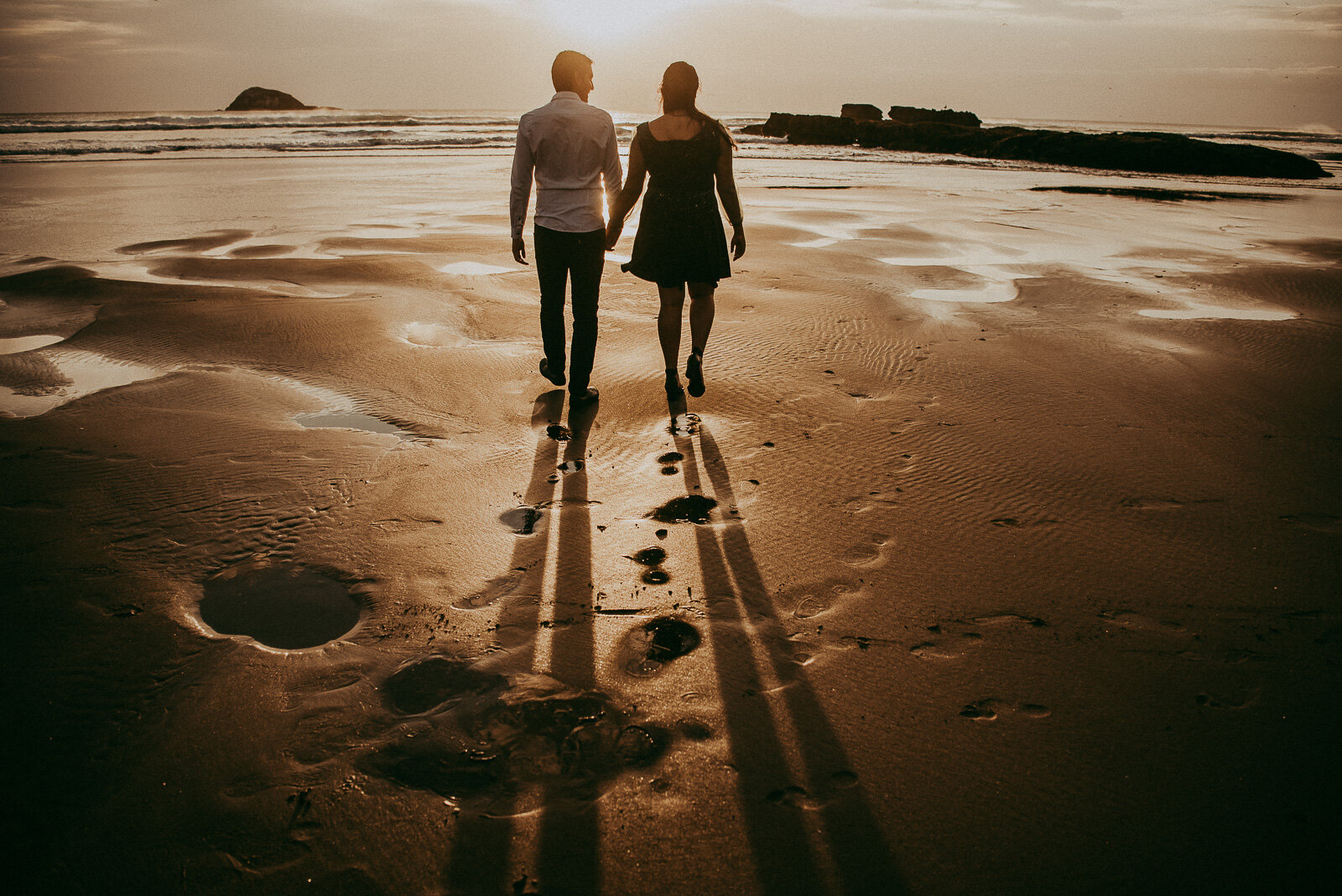 Pre-wedding session in New Zealand {Auckland wedding photographer}