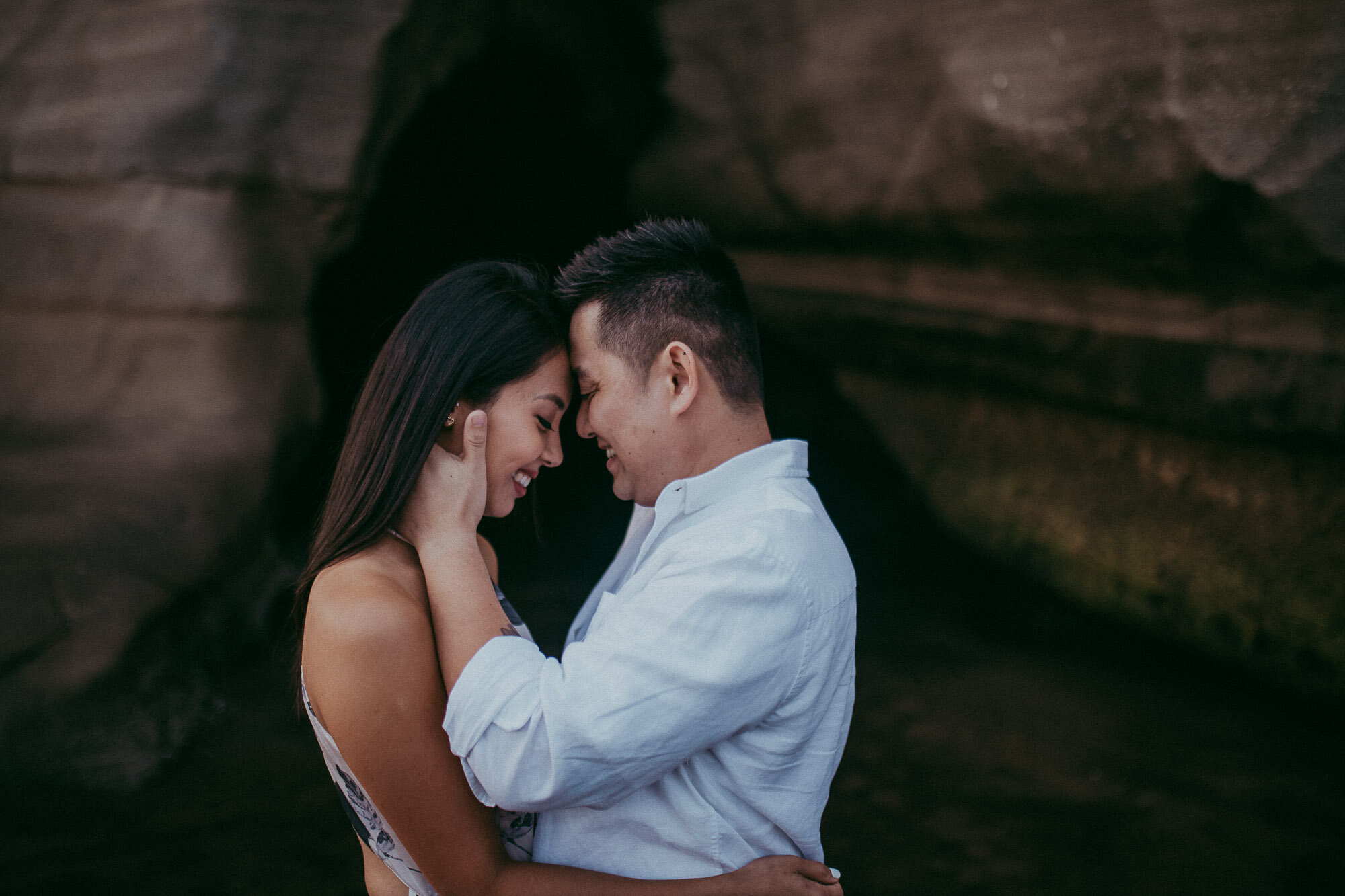 Beach engagement | pre-wedding session: Megan and Carlo {Auckland photographer}