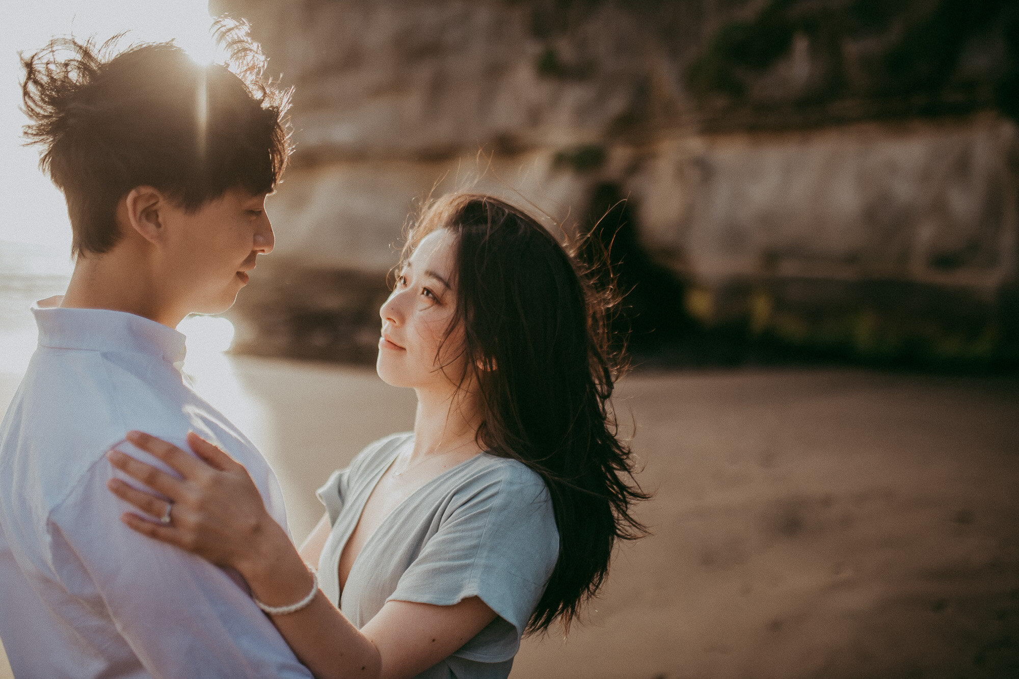 Couples photo shoot in Auckland - Julia and Michael