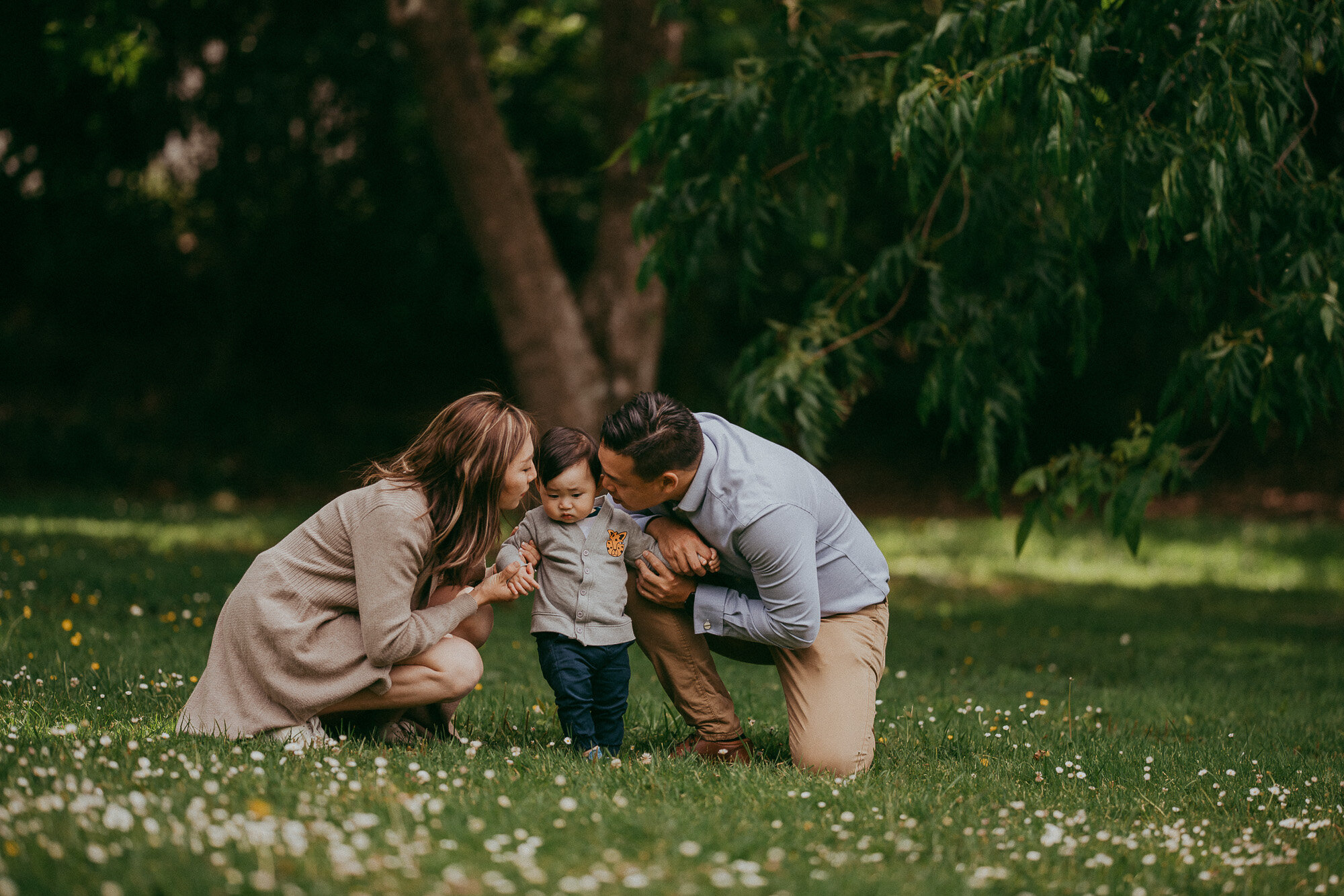 Family photo shoot in Auckland