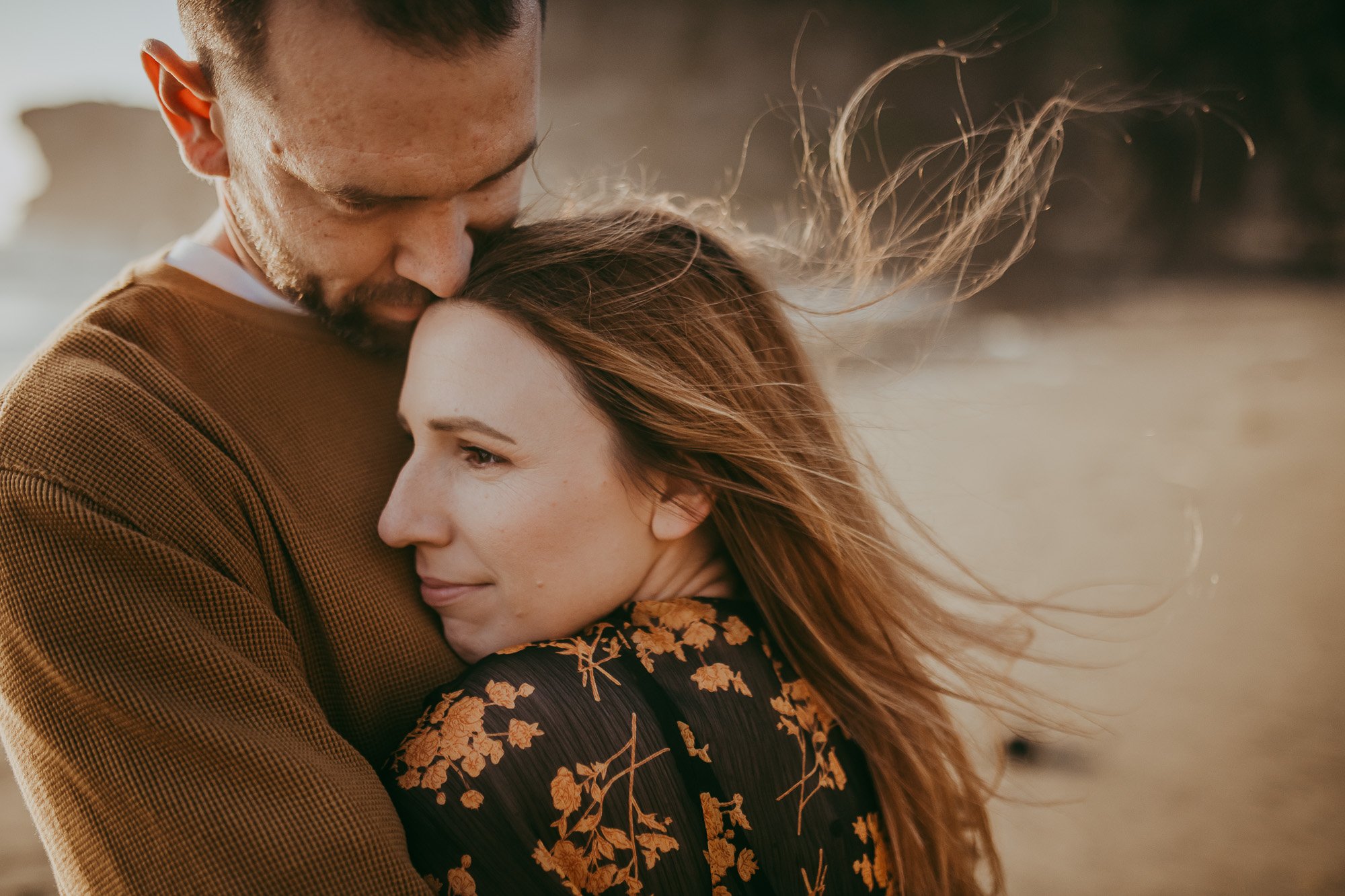 Pre-wedding photo shoot on Muriwai Beach {Auckland photographer}