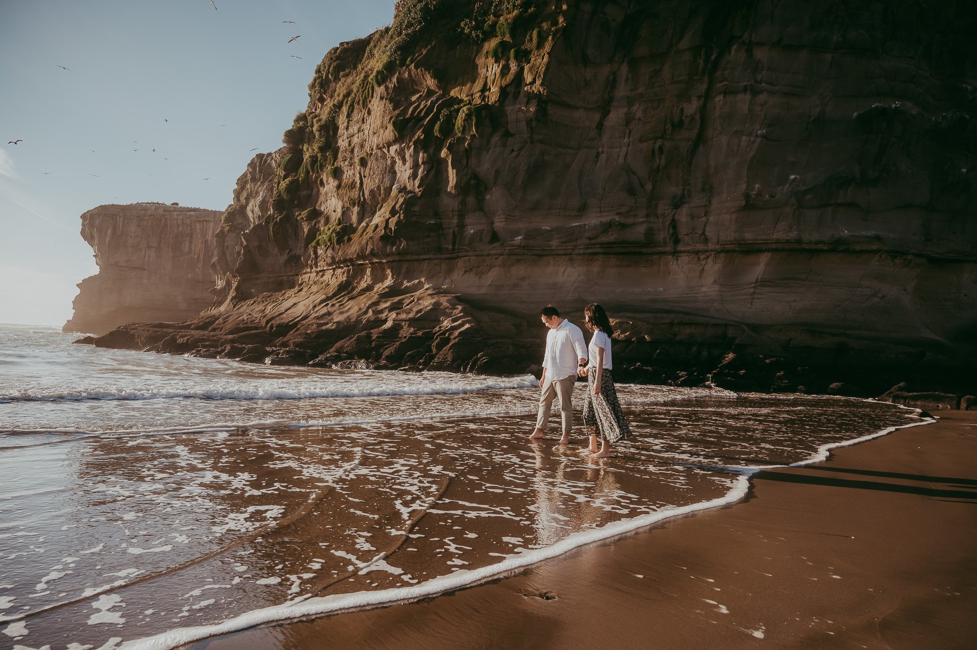 Pre-wedding photo shoot in West Auckland: Pei and Robert {couples-engagement photography}