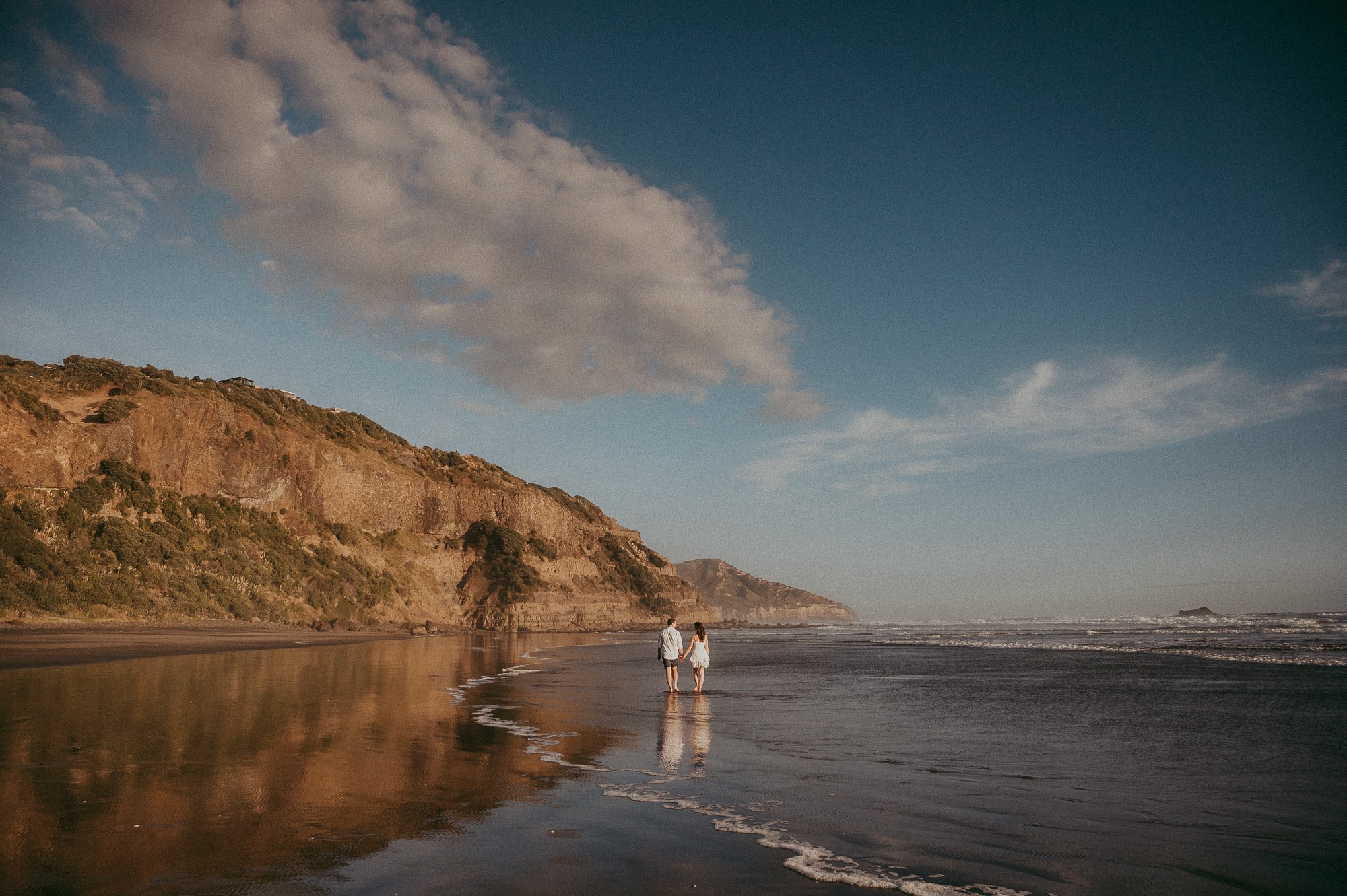 Pre-wedding session in Auckland {engagement photography}