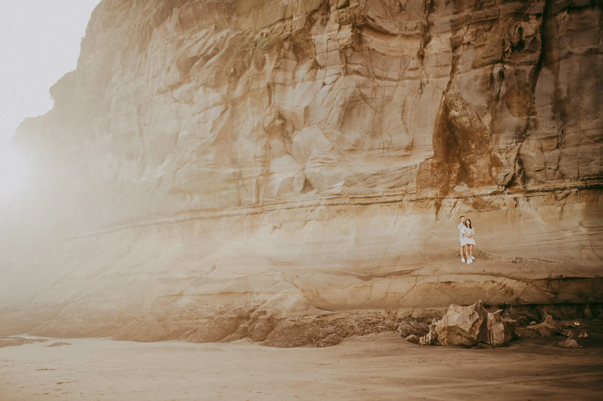 Overseas couple session in Auckland {NZ pre-wedding photographer}