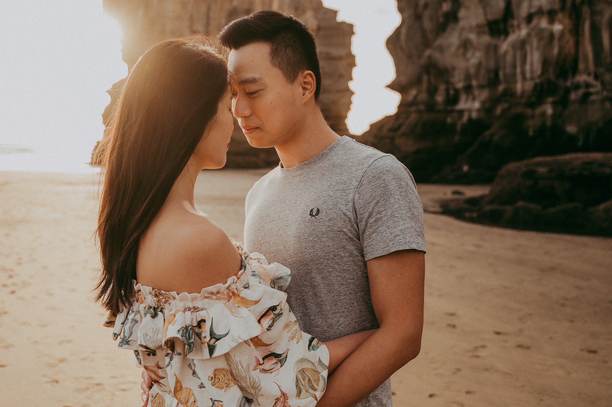 Overseas couple session in Auckland {NZ pre-wedding photographer}