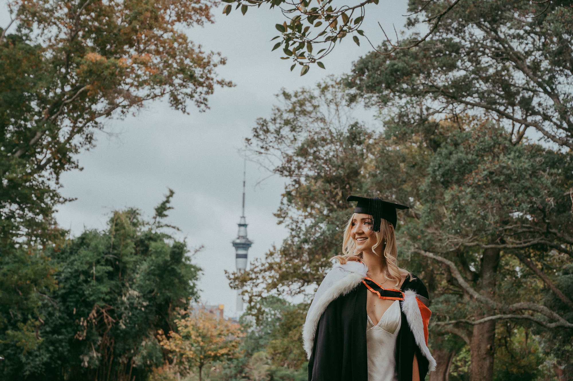 Auckland Domain graduation photo shoot {New Zealand family-wedding photographer}