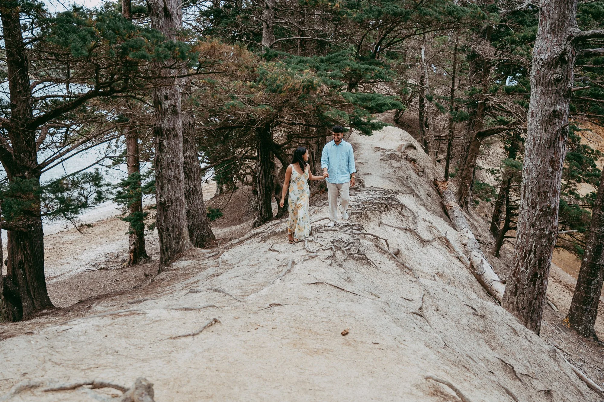 Proposal in Sanders Reserve (Auckland pre-wedding photographer)