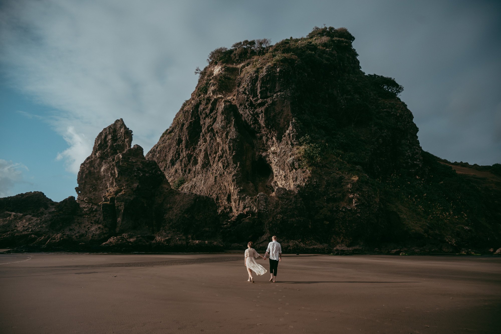 Elopement at Piha (West Auckland photographer) - Alex and Stephen