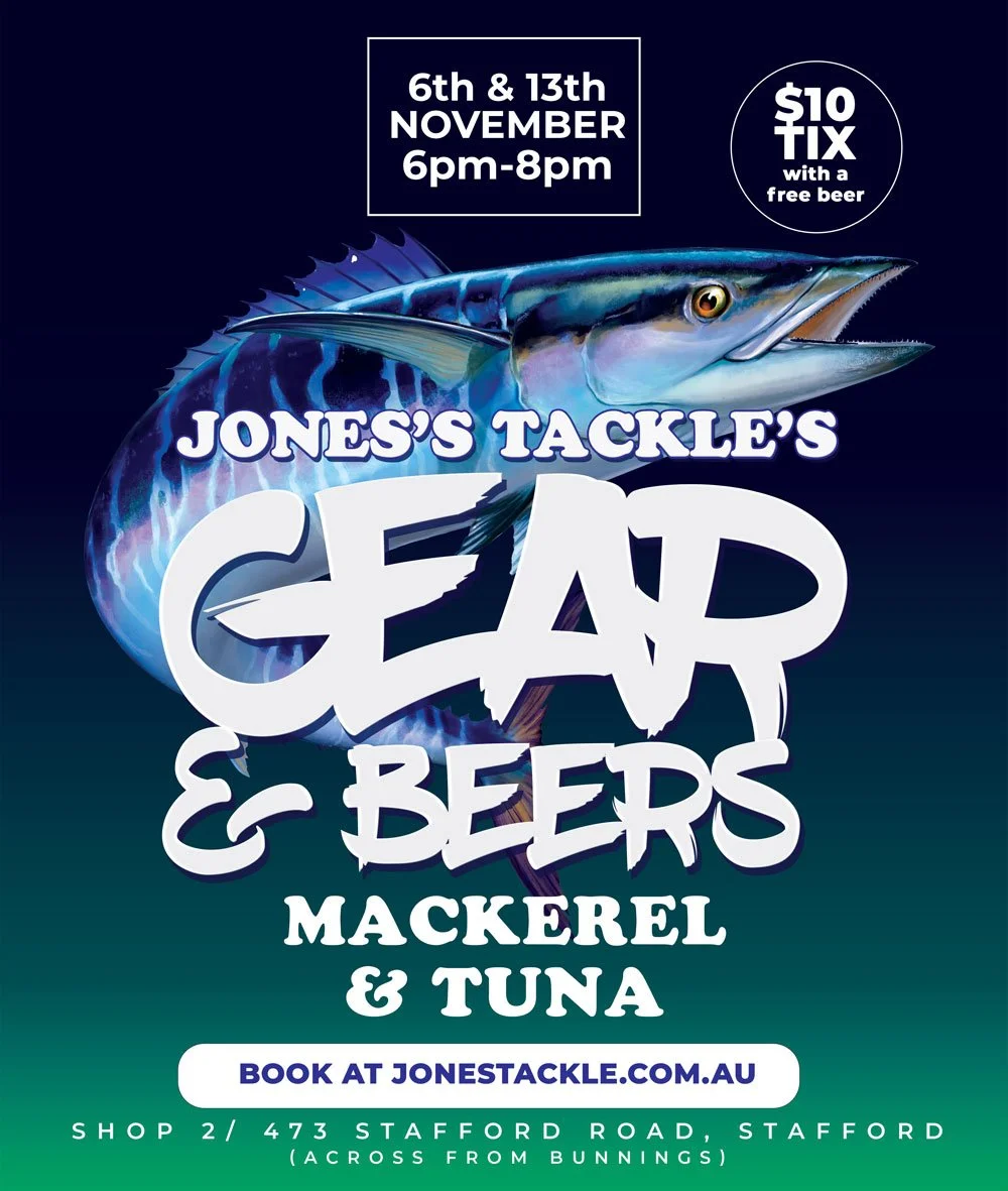Gear & Beers “Mackerel & Tuna” Thursday 6th & 13th November