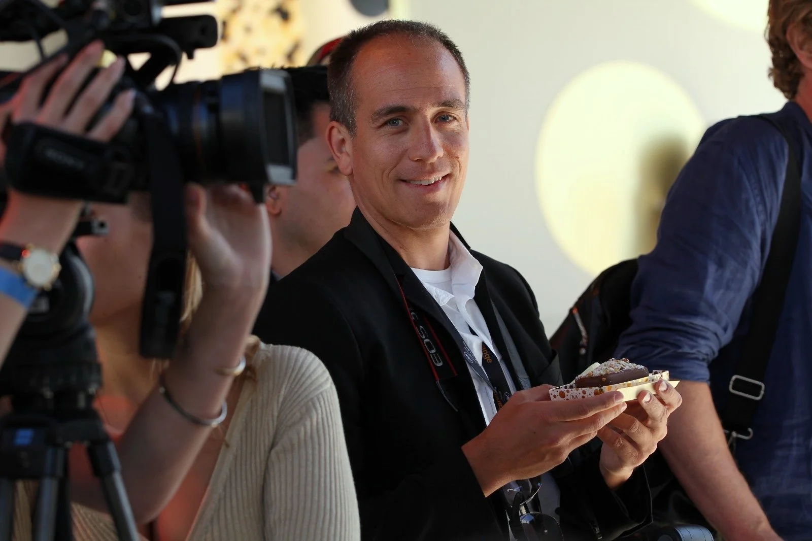 At Magnum event in Cannes