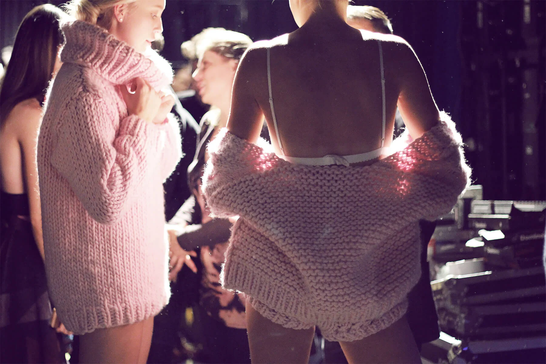 Backstage at STYLEAID 2015