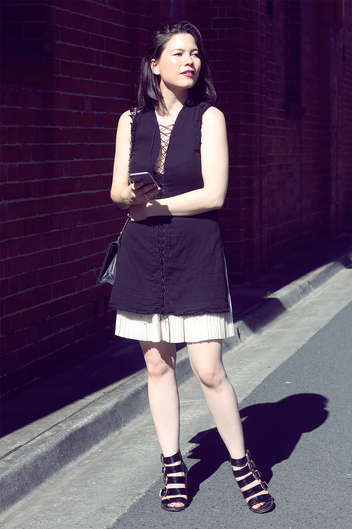 The KITX Lace-up Corset Top